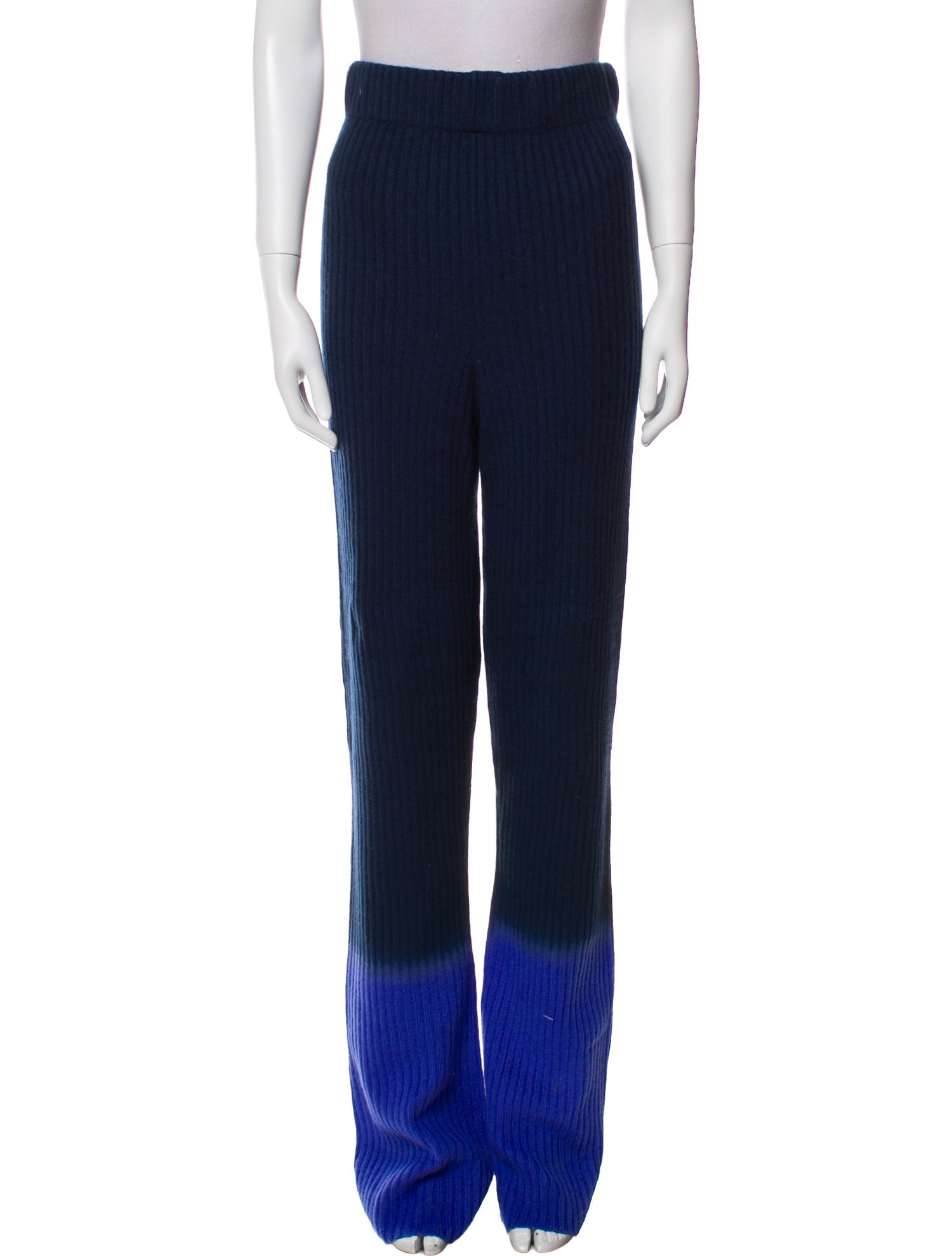 The Elder Statesman Cashmere Straight Leg Pants