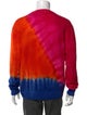 The Elder Statesman Cashmere Tie-Dye Print Pullover