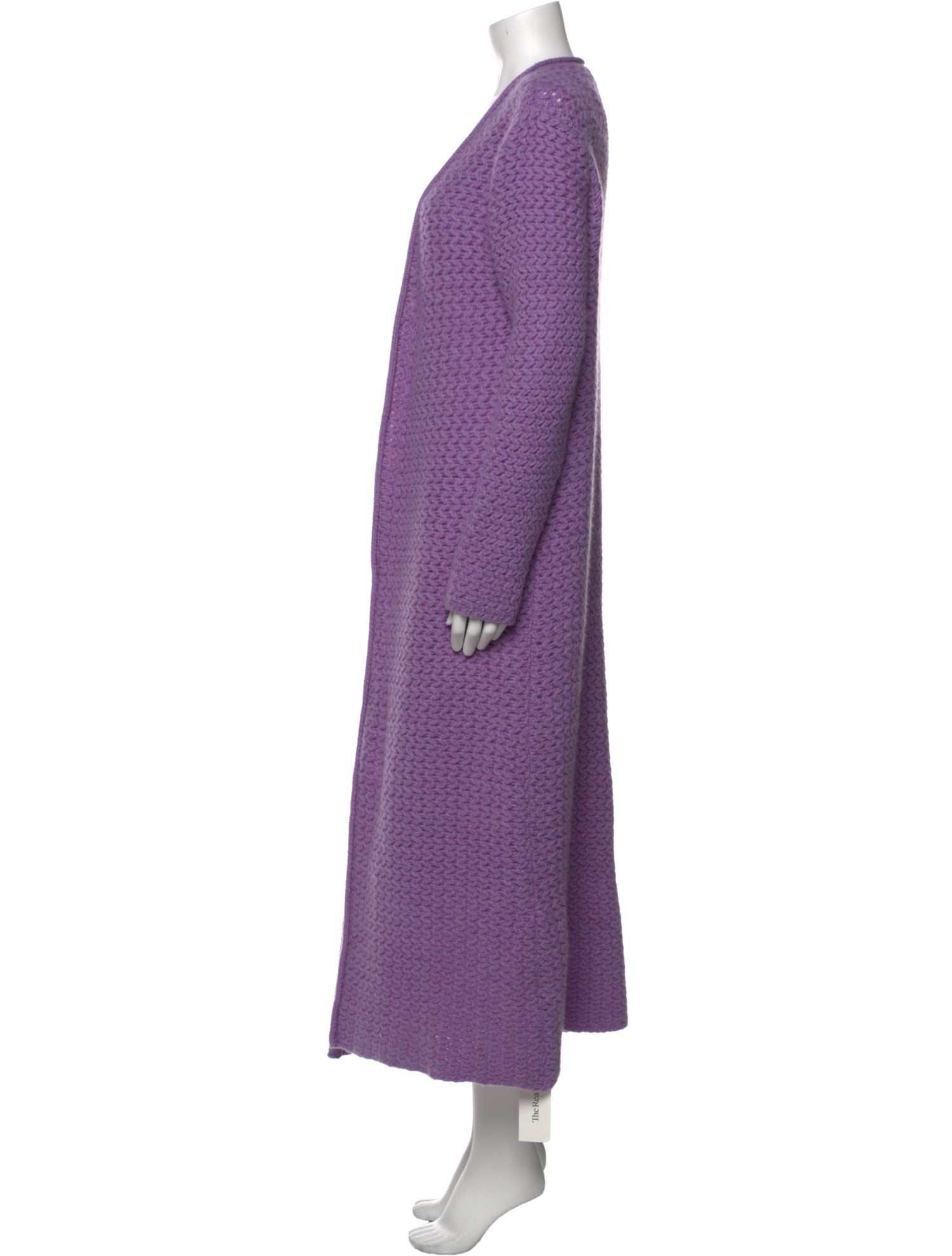 The Elder Statesman Cashmere Open Front Sweater