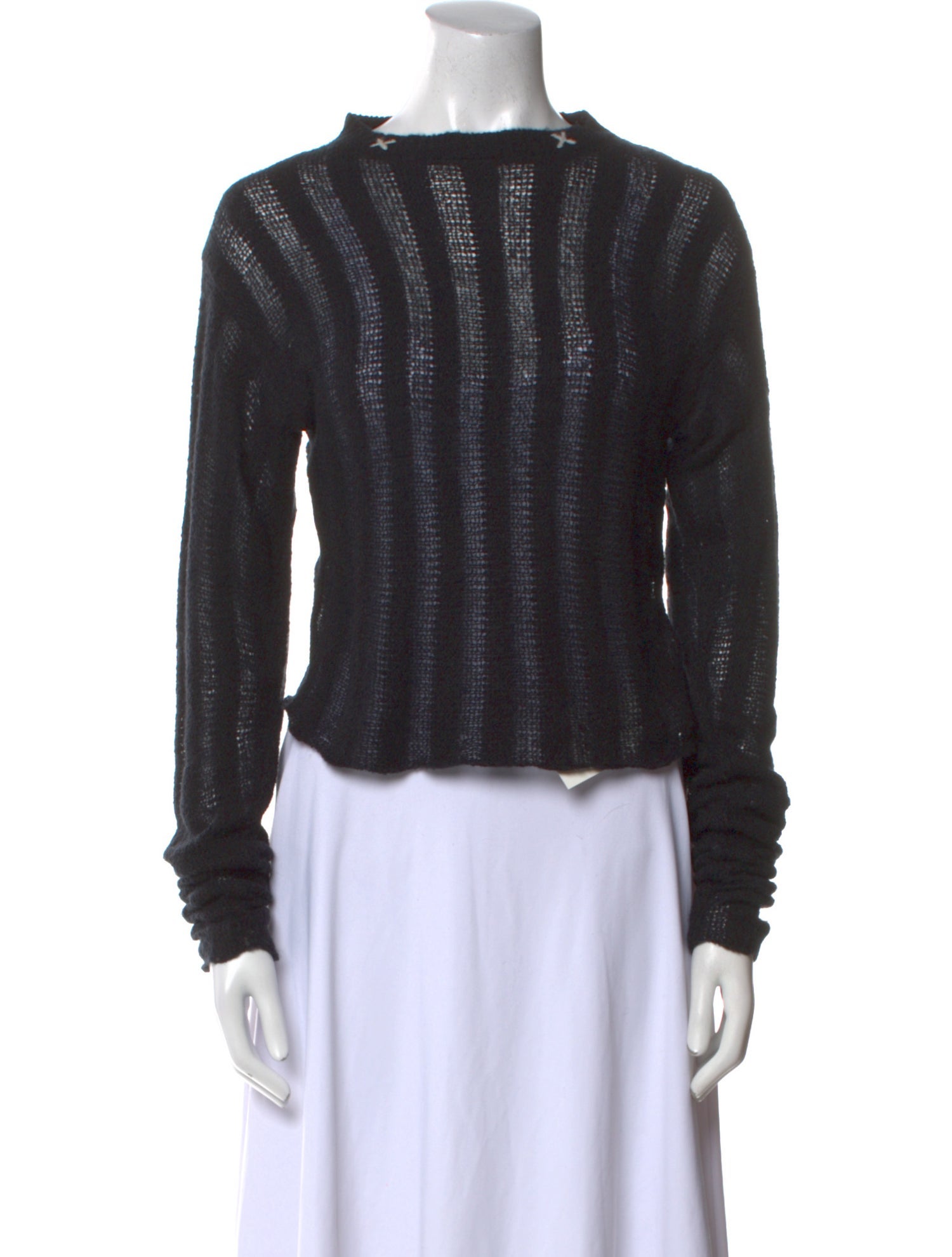 The Elder Statesman Cashmere Striped Sweater