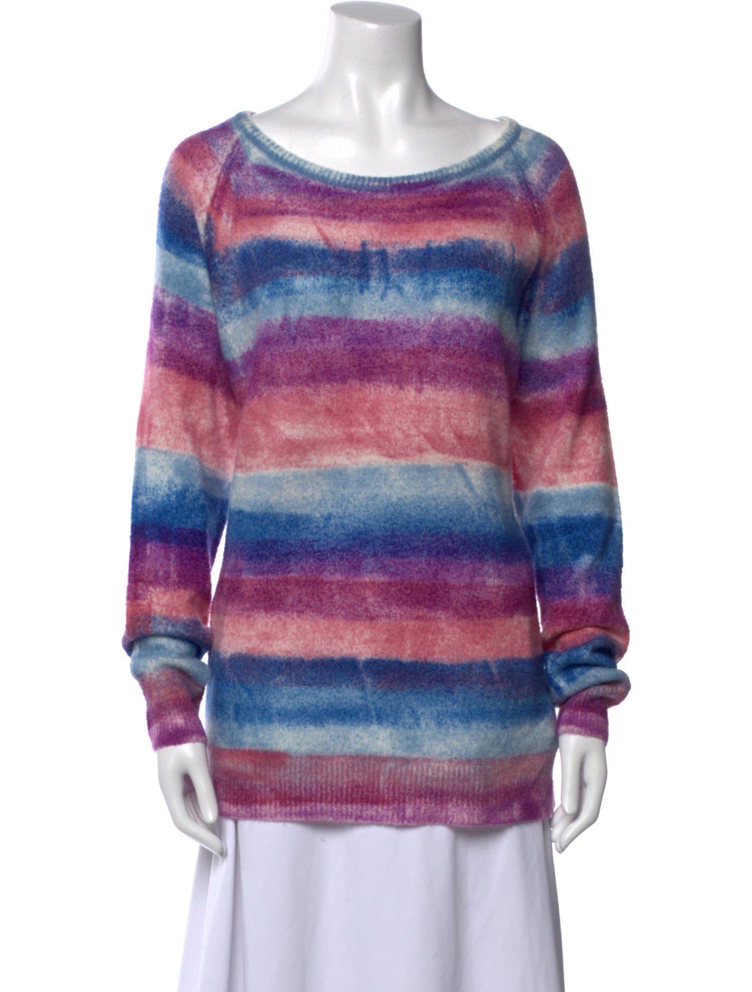The Elder Statesman Cashmere Striped Sweater