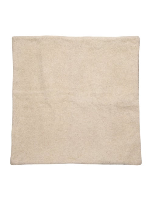 The Elder Statesman Cashmere PIllow Sham