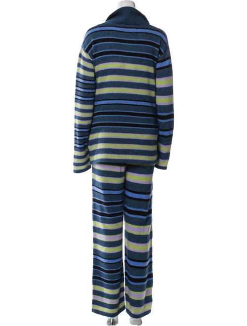 The Elder Statesman Striped Pant Set