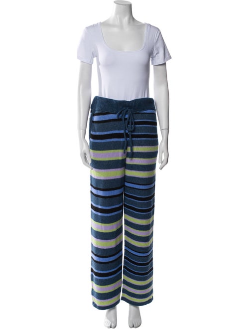 The Elder Statesman Striped Pant Set