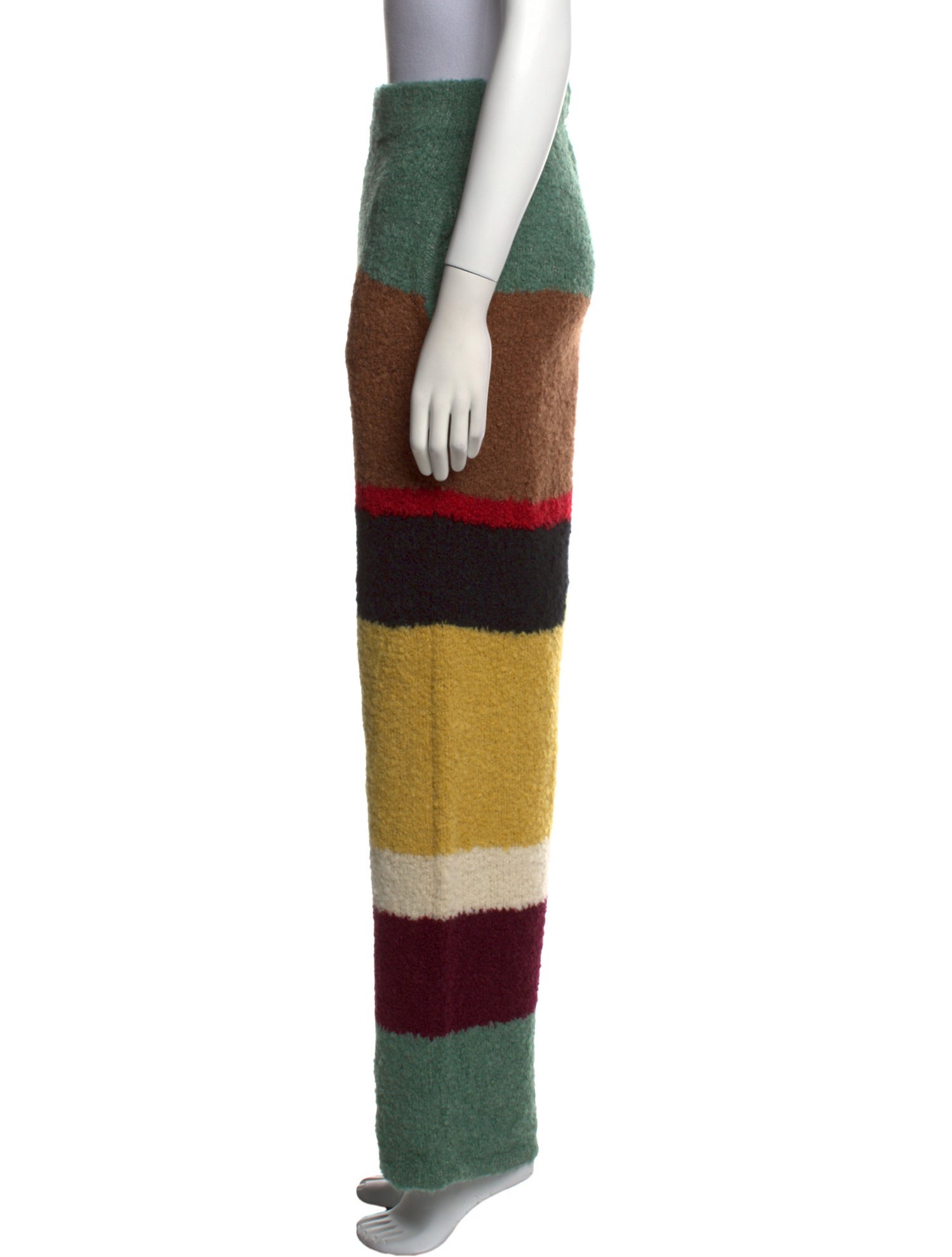 The Elder Statesman Cashmere Wide Leg Pants