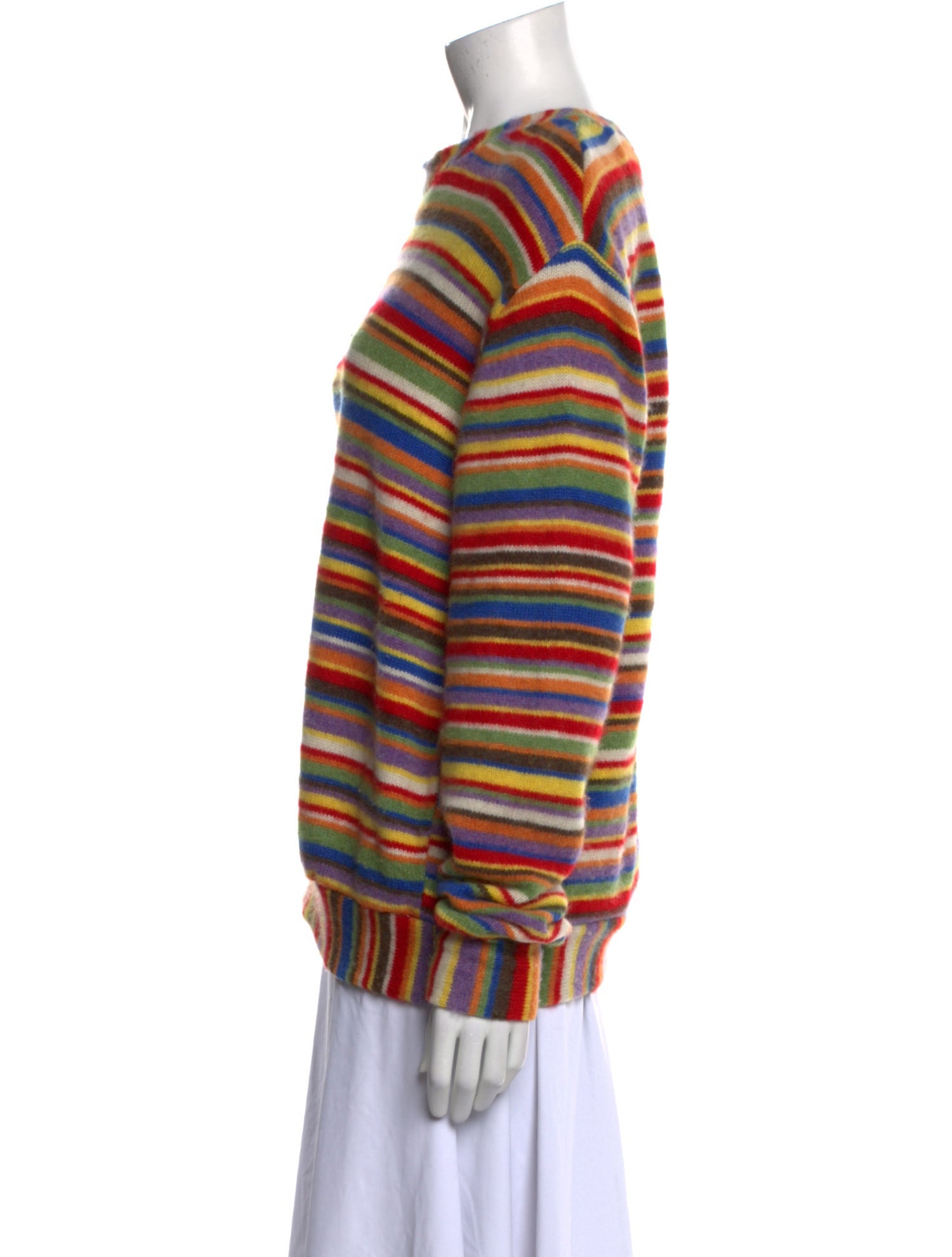 The Elder Statesman Cashmere Striped Sweater