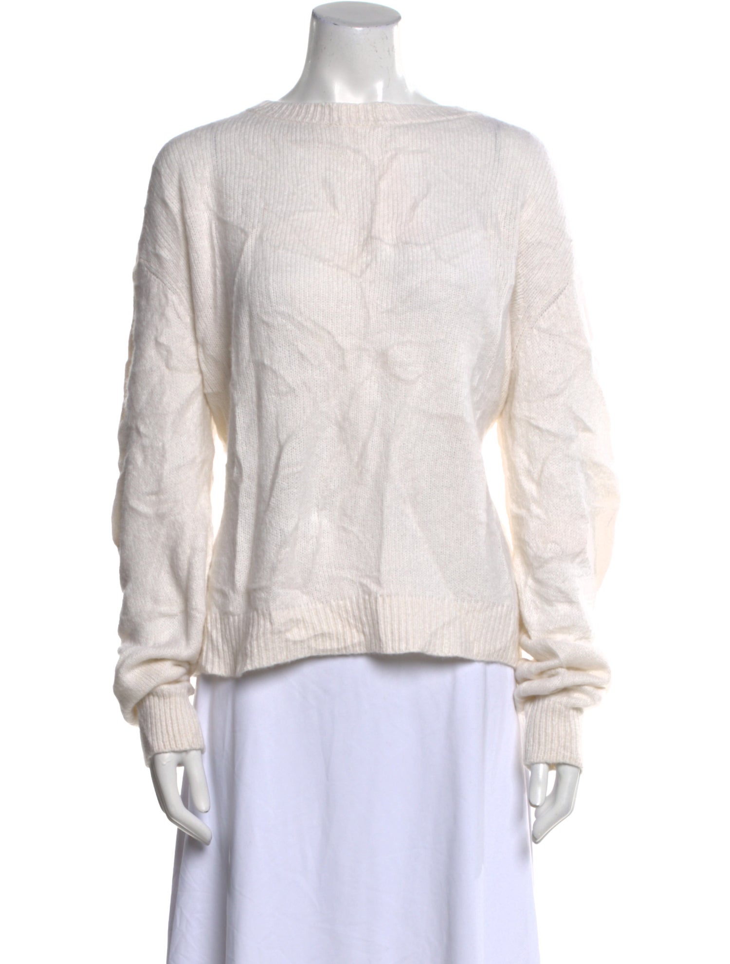 The Elder Statesman Bateau Neckline Sweater