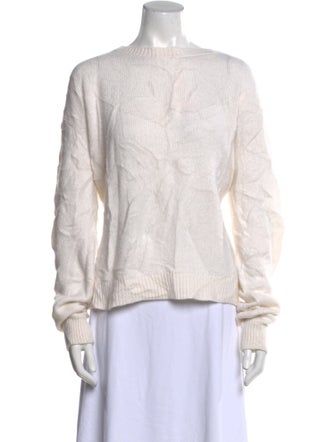 The Elder Statesman Bateau Neckline Sweater