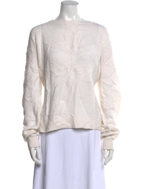 The Elder Statesman Bateau Neckline Sweater