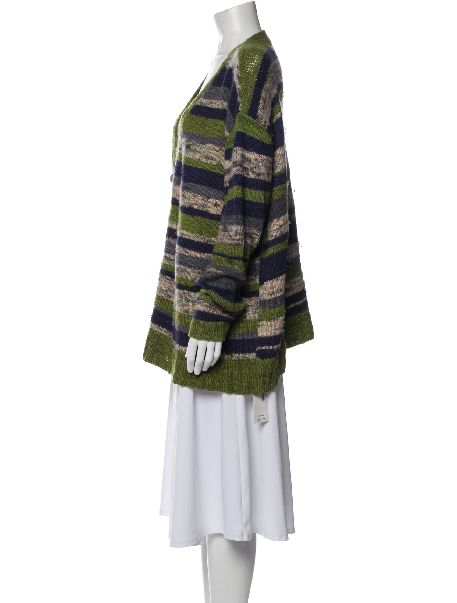 The Elder Statesman Cashmere Striped Sweater