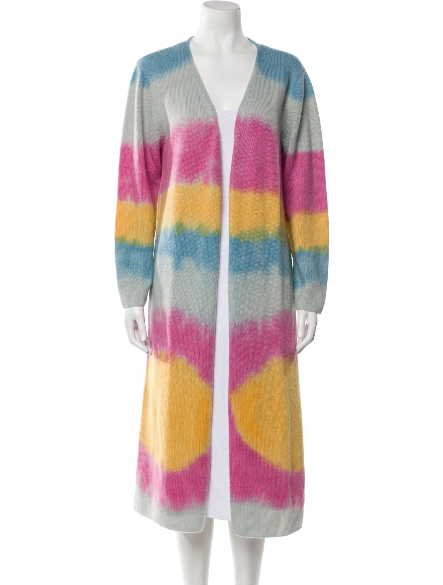 The Elder Statesman Colorblock Pattern Jacket