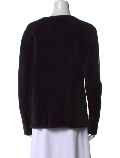 The Elder Statesman Cashmere Graphic Print Sweater