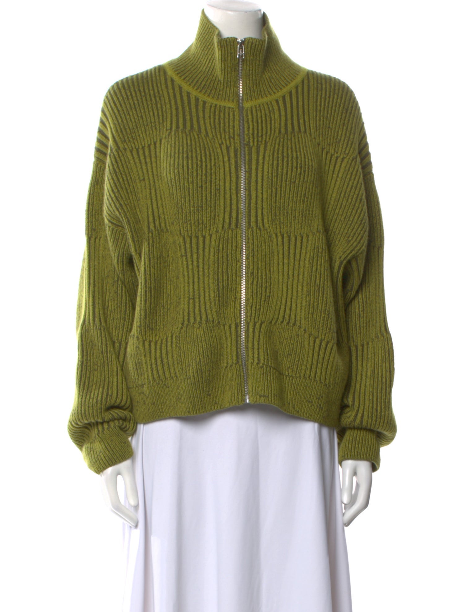 The Elder Statesman Cashmere Mock Neck Sweater