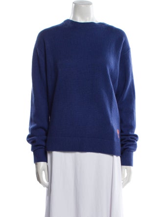 The Elder Statesman Cashmere Crew Neck Sweater