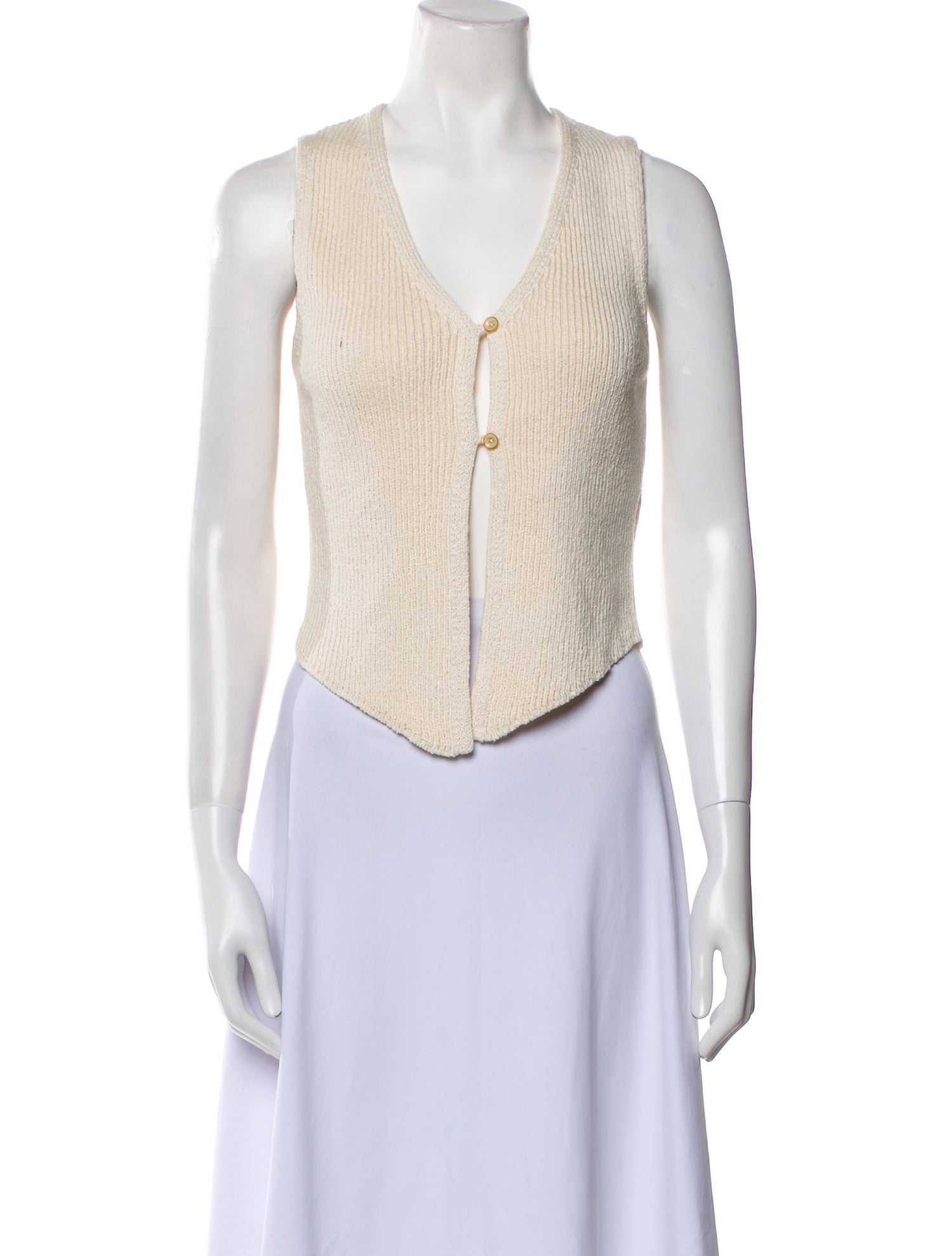 The Elder Statesman V-Neck Sweater