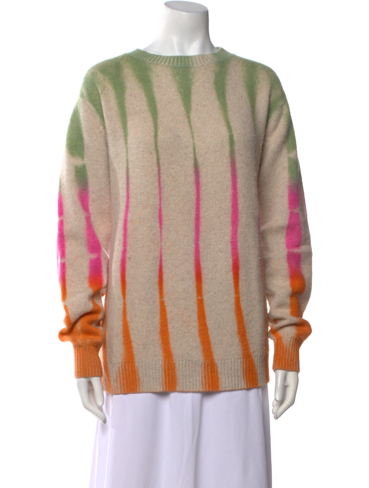 The Elder Statesman Cashmere Striped Sweater