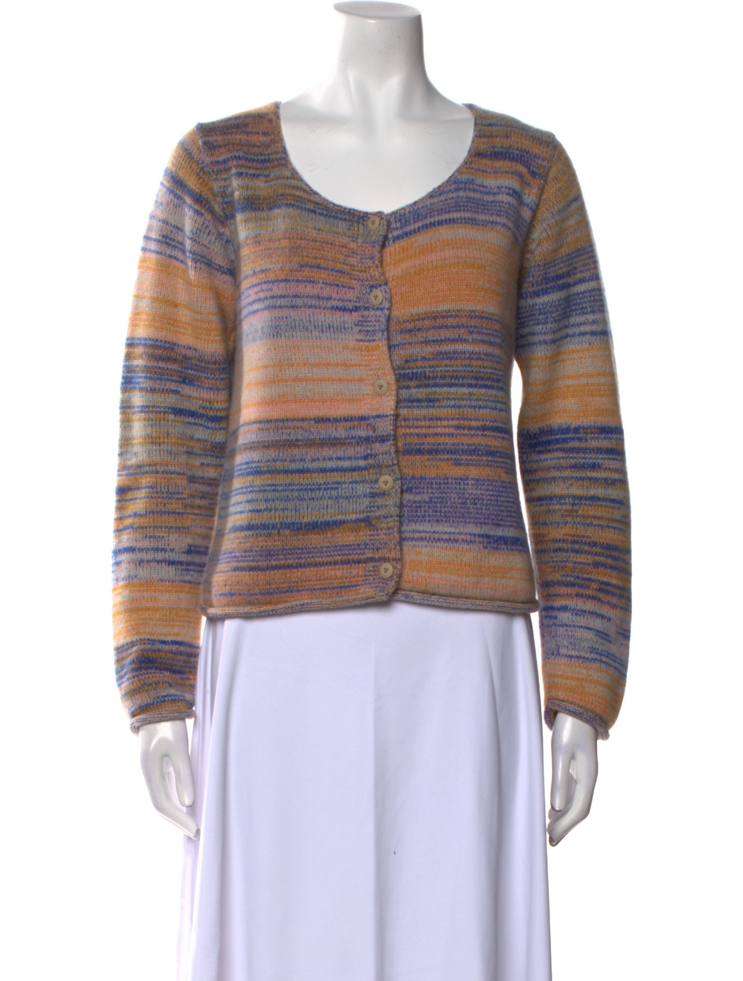 The Elder Statesman Cashmere Striped Sweater