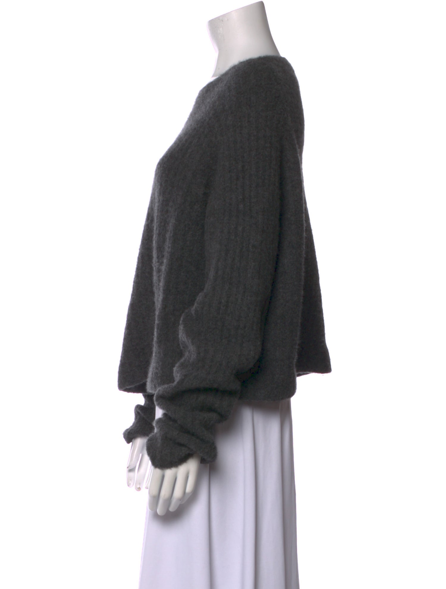 The Elder Statesman Bateau Neckline Sweater