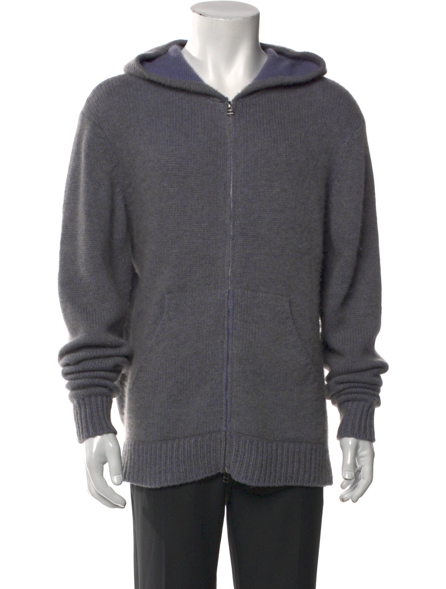 The Elder Statesman Collar Long Sleeve Cardigan