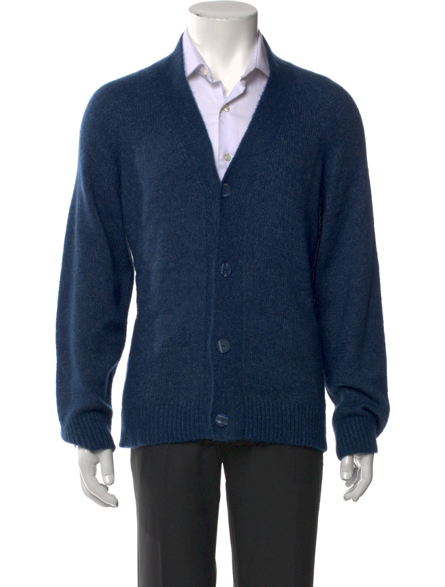 The Elder Statesman V-Neck Long Sleeve Cardigan