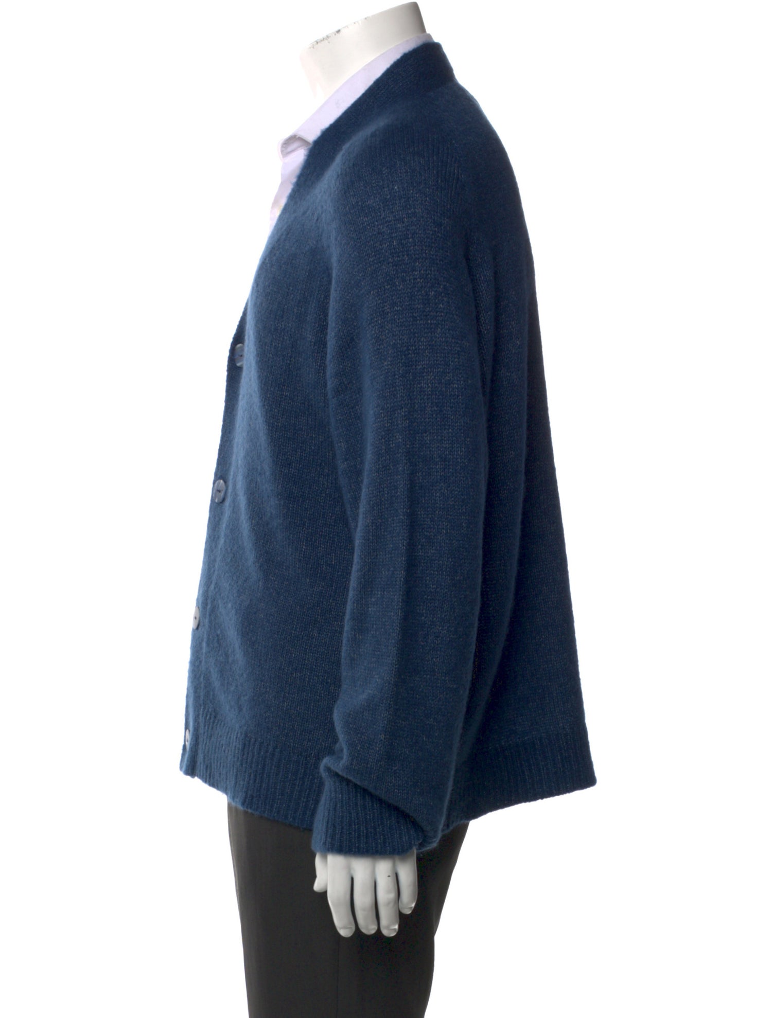 The Elder Statesman V-Neck Long Sleeve Cardigan