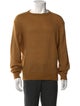 The Elder Statesman Crew Neck Long Sleeve Pullover