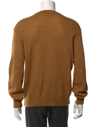 The Elder Statesman Crew Neck Long Sleeve Pullover