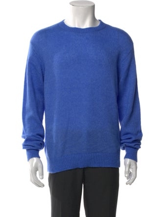 The Elder Statesman Crew Neck Long Sleeve Pullover