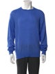 The Elder Statesman Crew Neck Long Sleeve Pullover