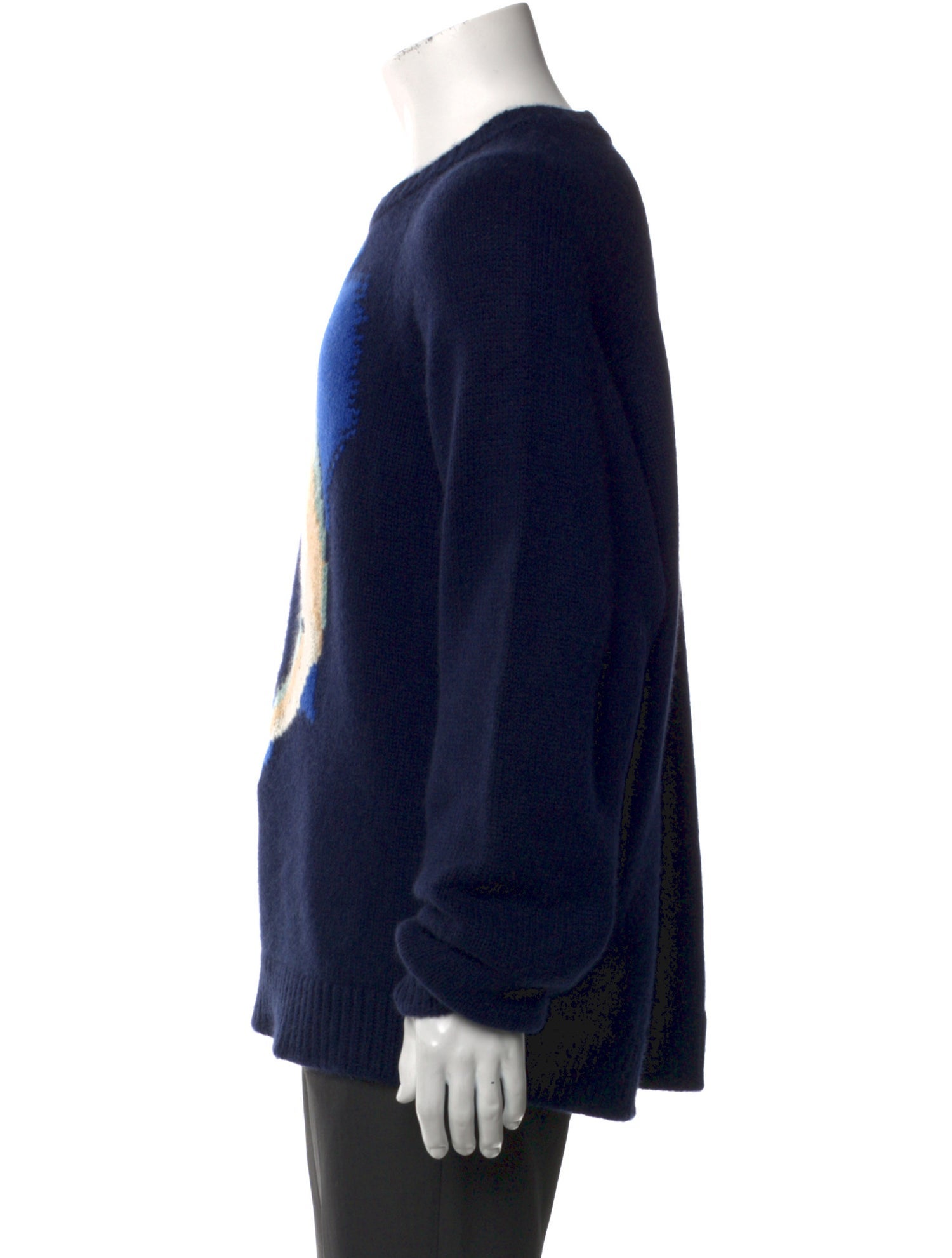 The Elder Statesman Graphic Print Crew Neck Pullover