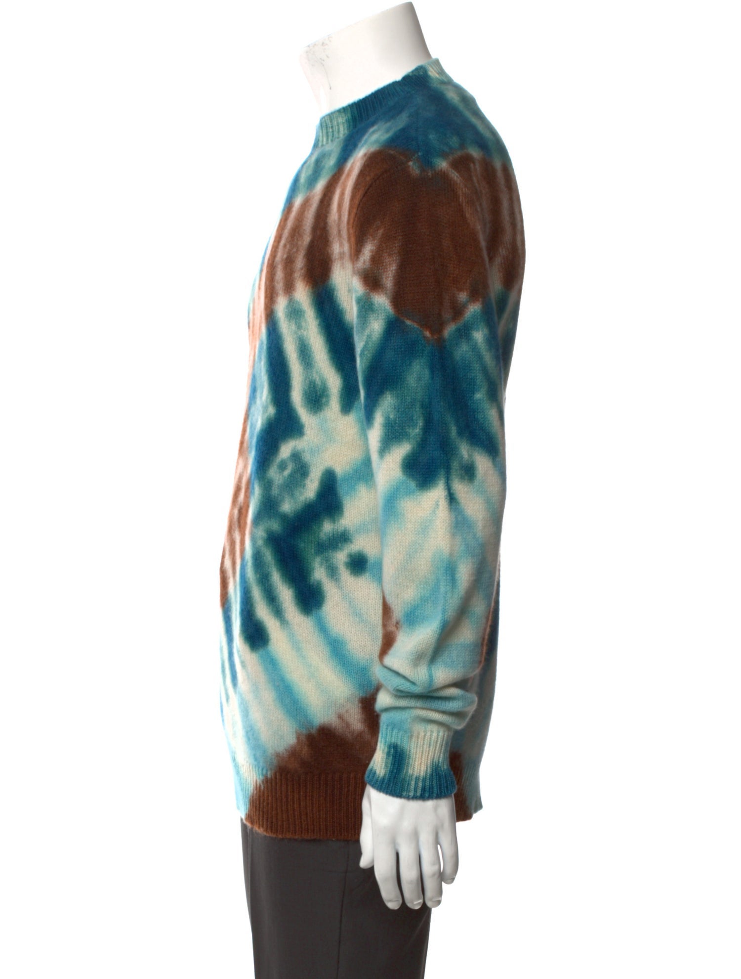 The Elder Statesman Cashmere Printed Cardigan