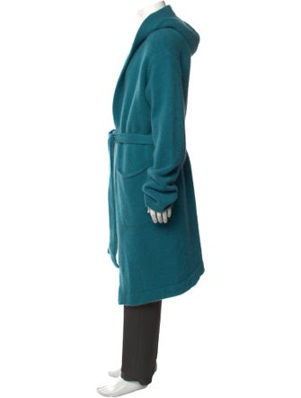 The Elder Statesman Open Front Long Sleeve Cardigan