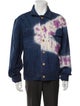 The Elder Statesman Tie-Dye Print Denim Jacket