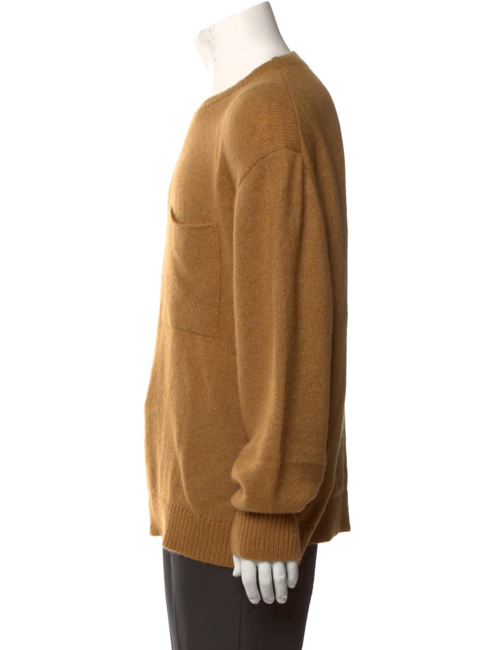 The Elder Statesman Pullover Brown Patch Pockets … - image 2