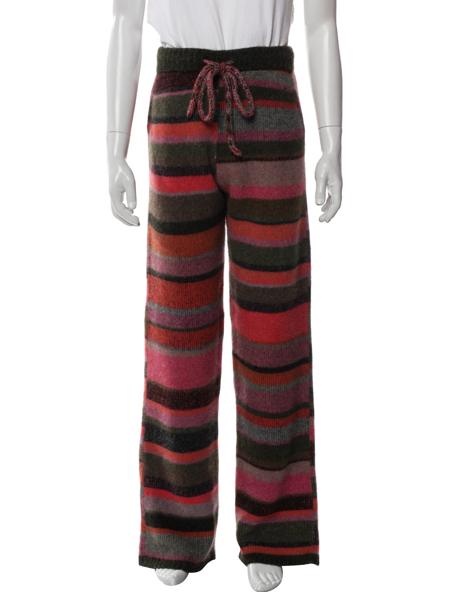 The Elder Statesman Striped Lounge Bottoms