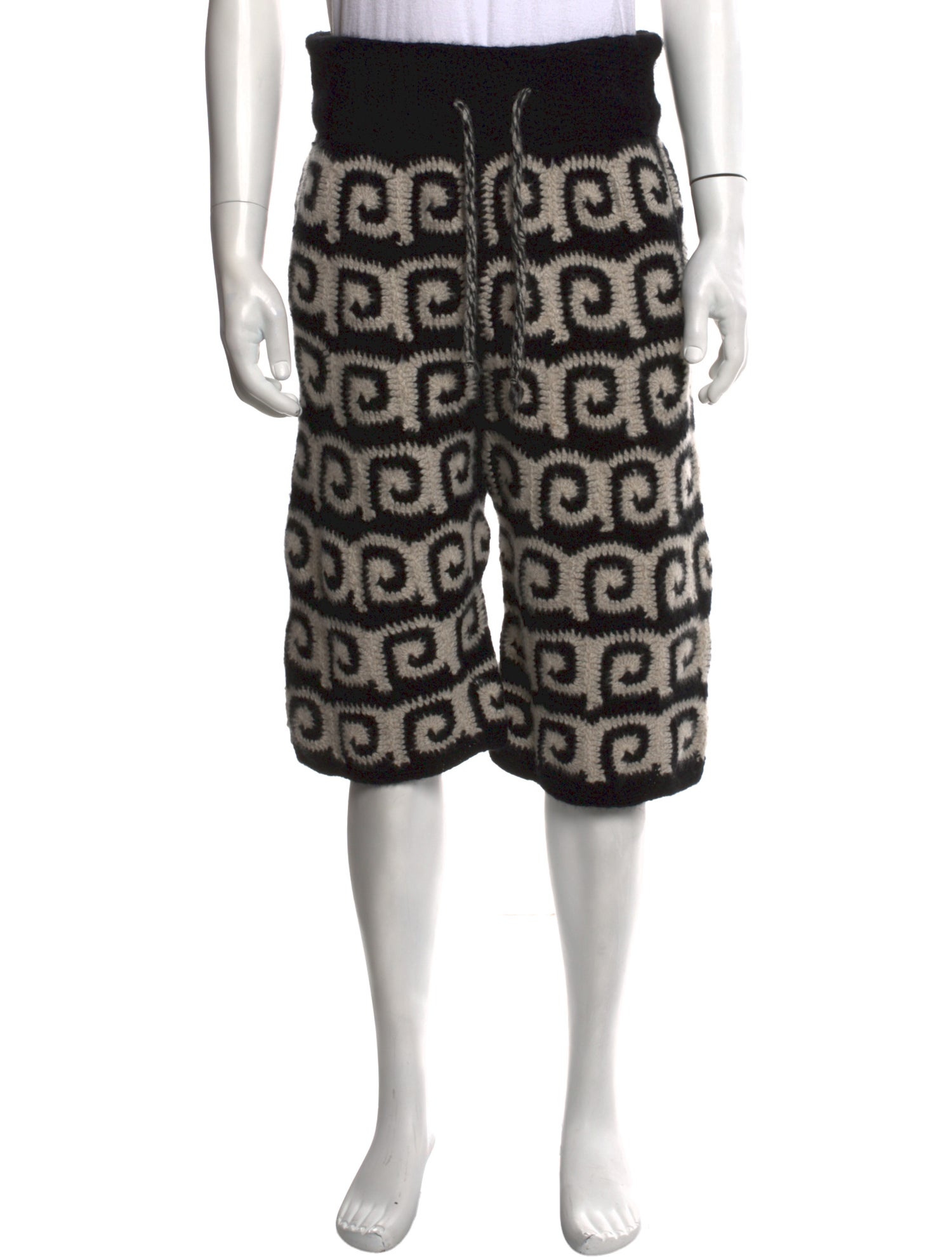 The Elder Statesman Printed Jogger Shorts