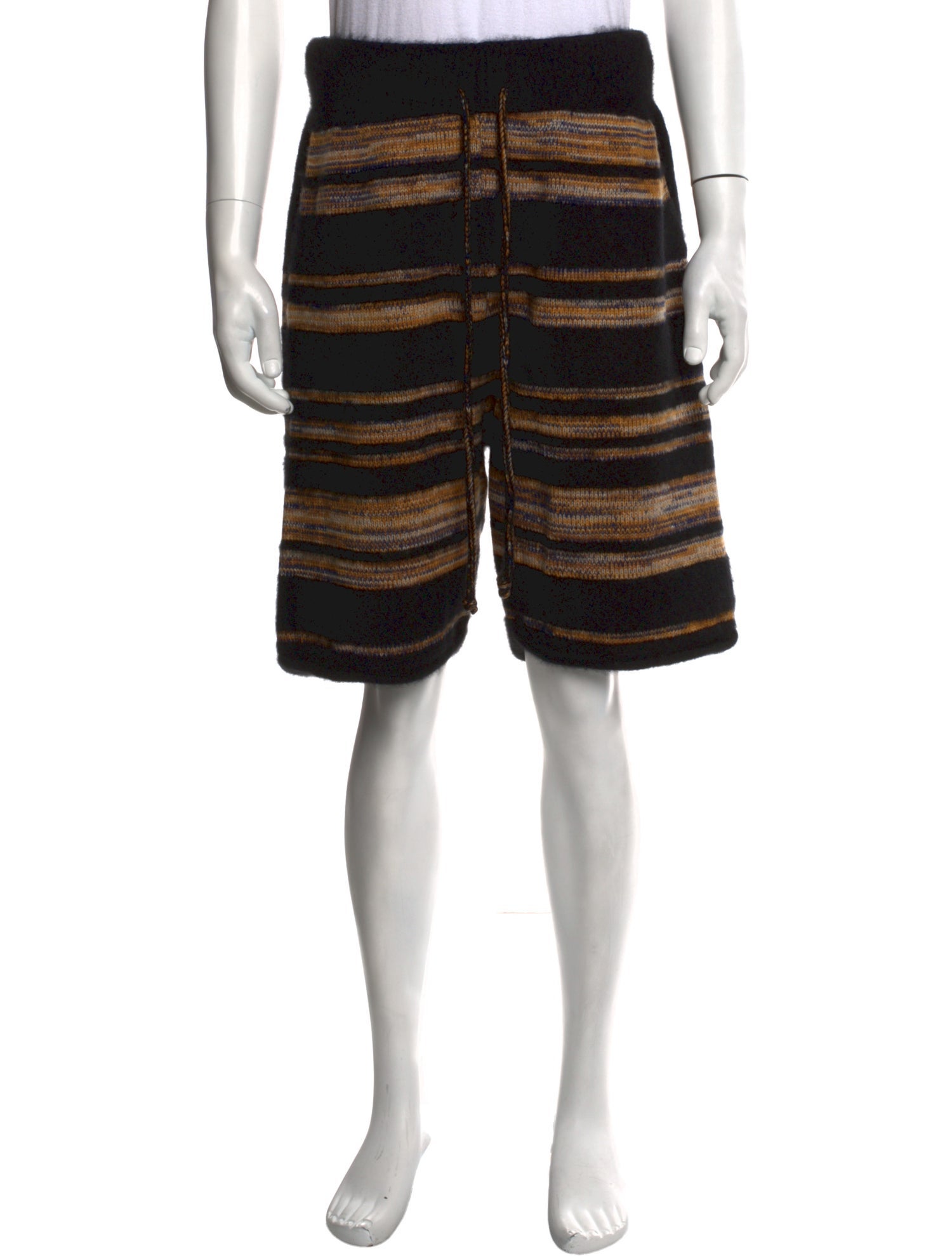 The Elder Statesman Cashmere Jogger Shorts