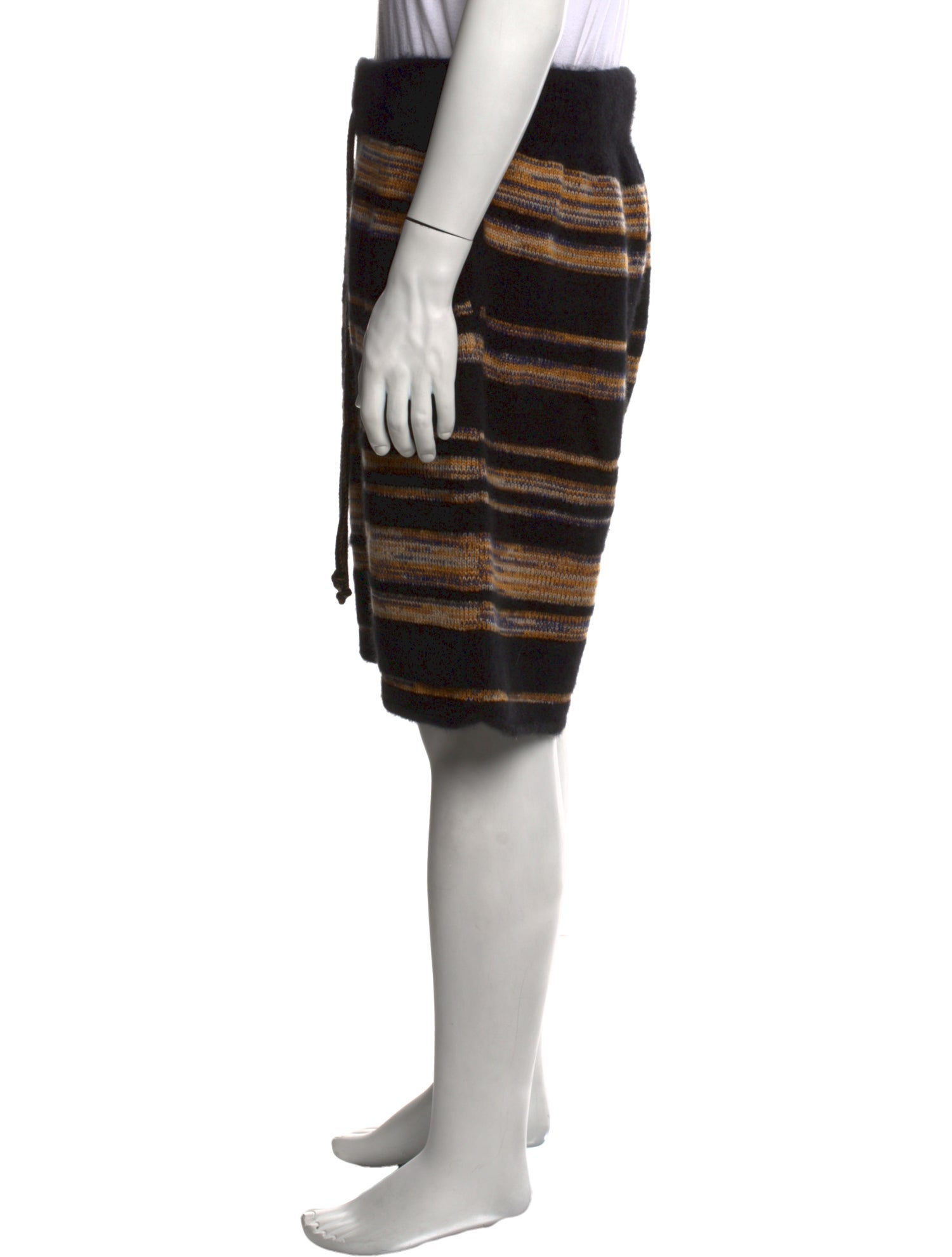 The Elder Statesman Cashmere Jogger Shorts