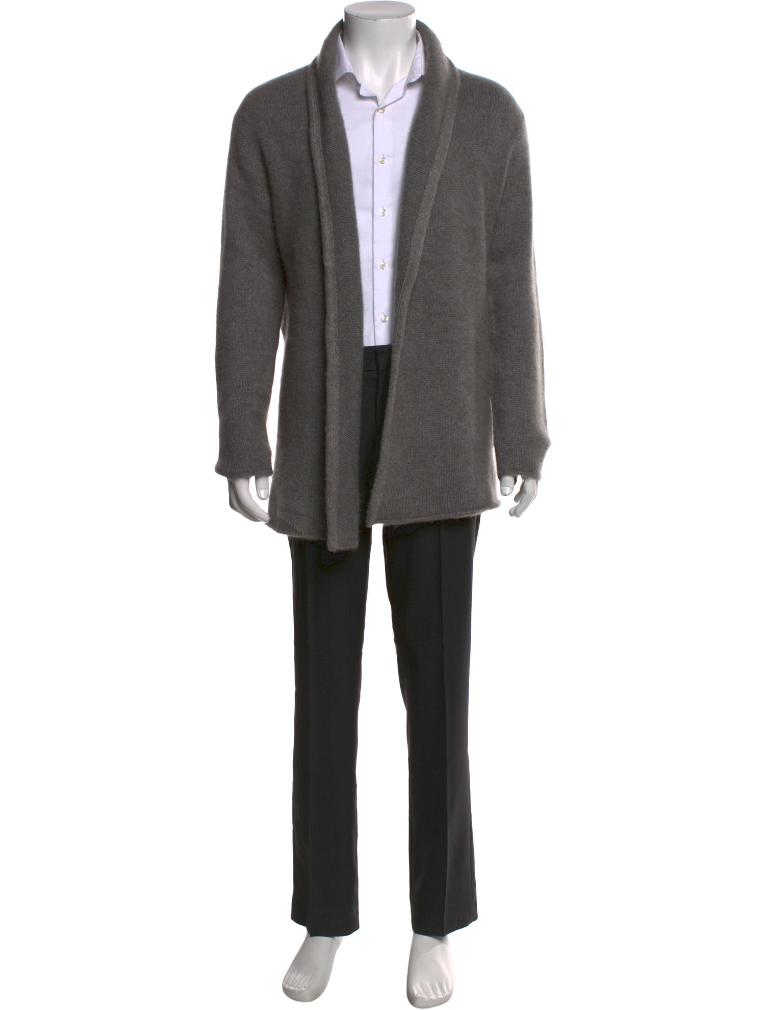 The Elder Statesman Cashmere Open Front Cardigan