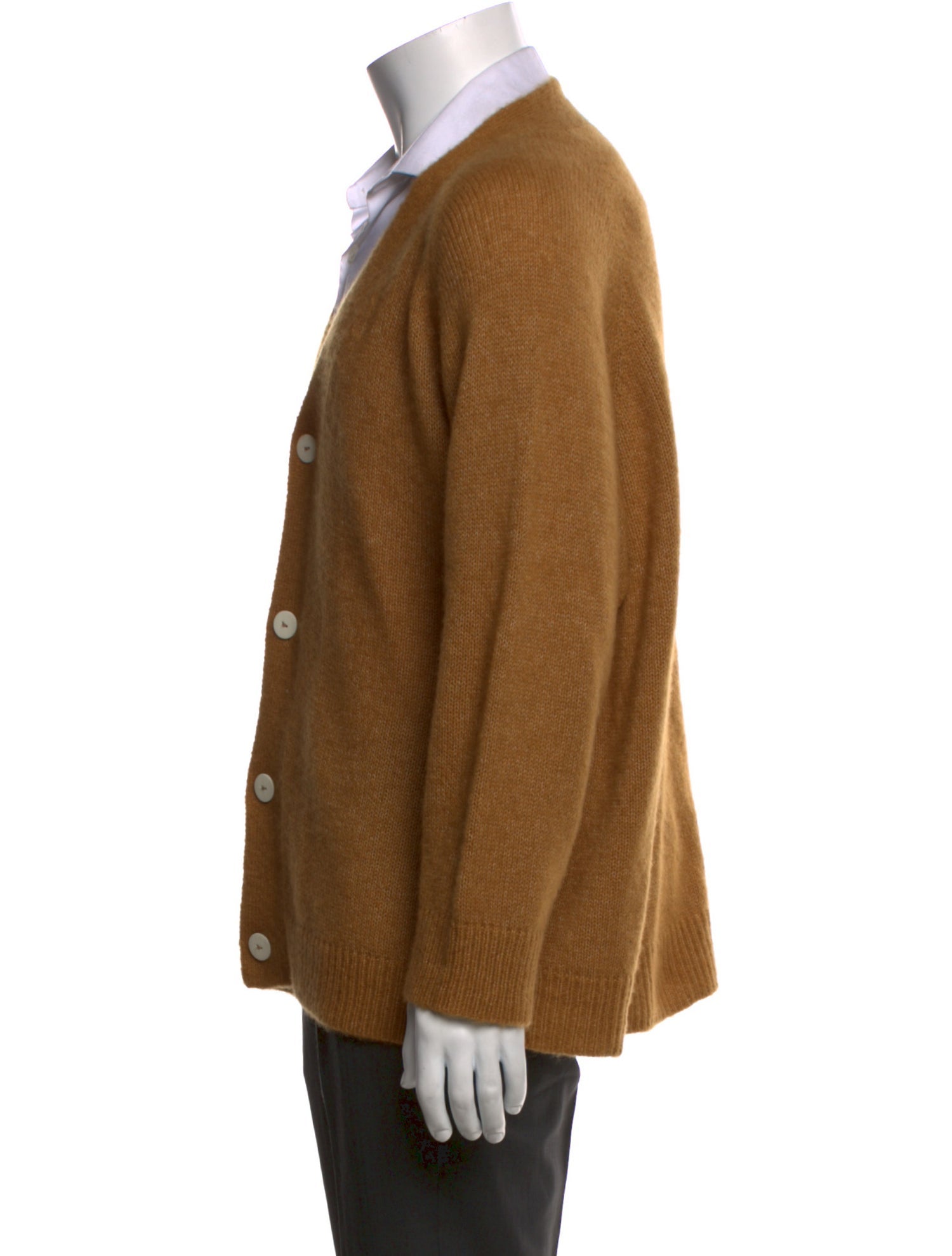 The Elder Statesman V-Neck Long Sleeve Cardigan