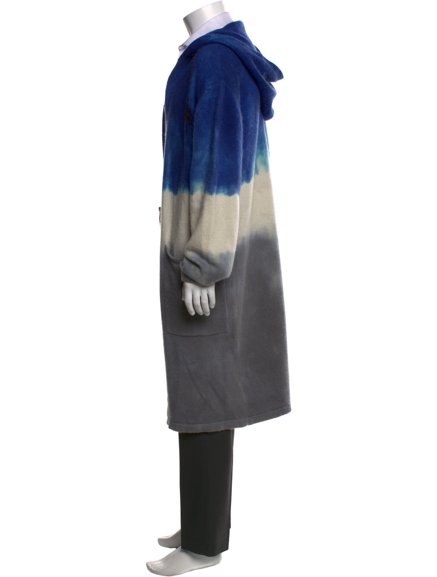 The Elder Statesman Cashmere Tie-Dye Print Cardigan