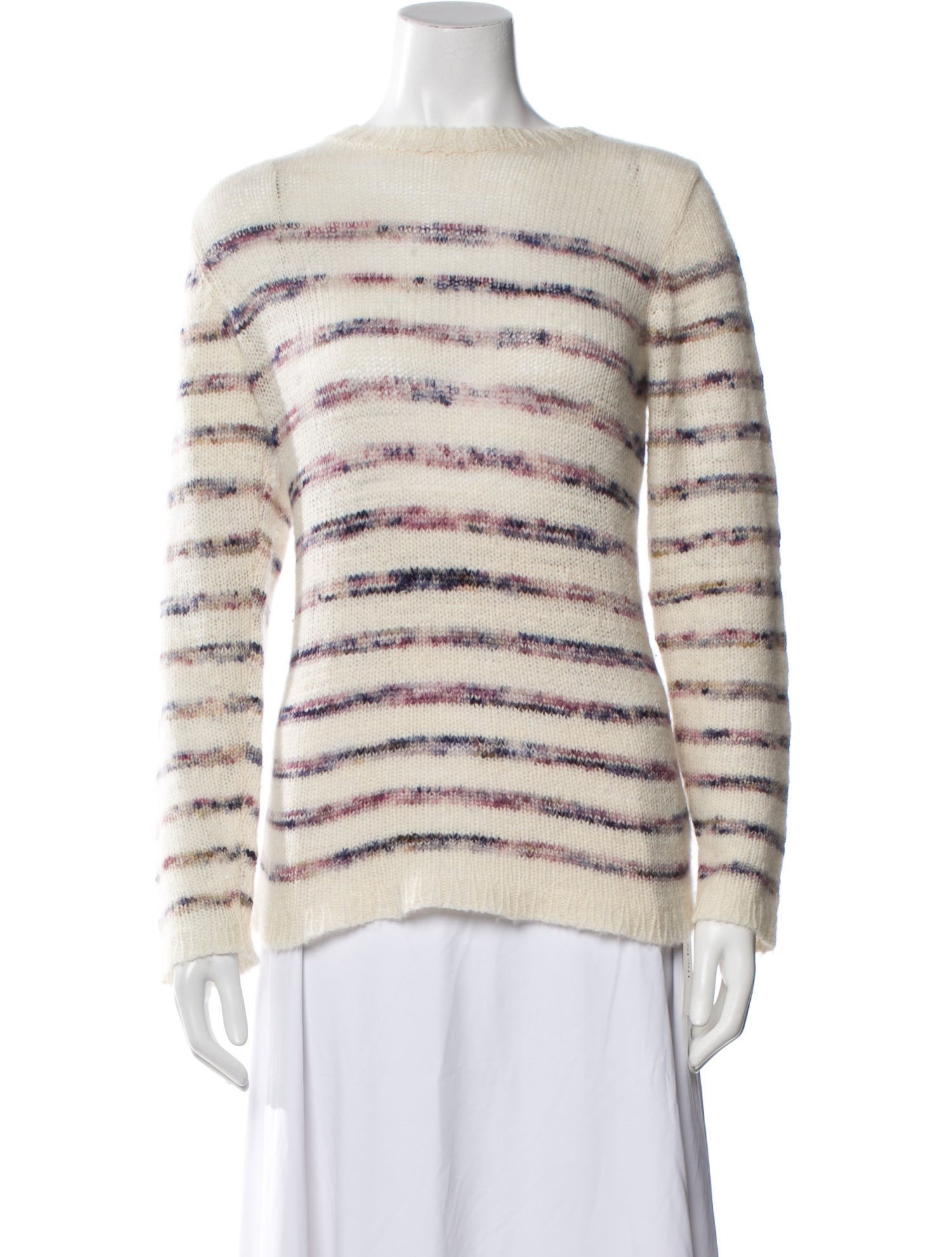 The Elder Statesman Cashmere Striped Sweater