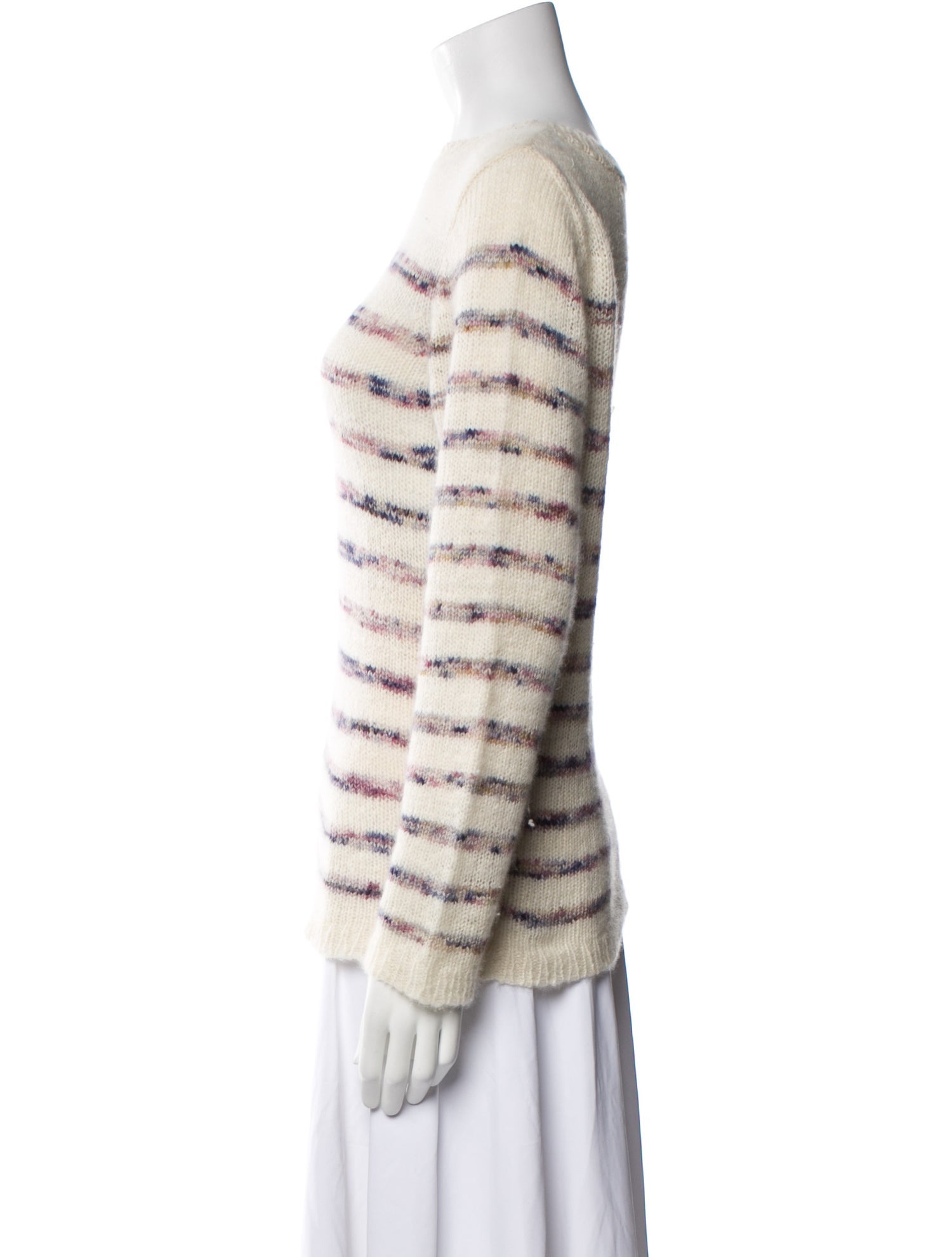 The Elder Statesman Cashmere Striped Sweater