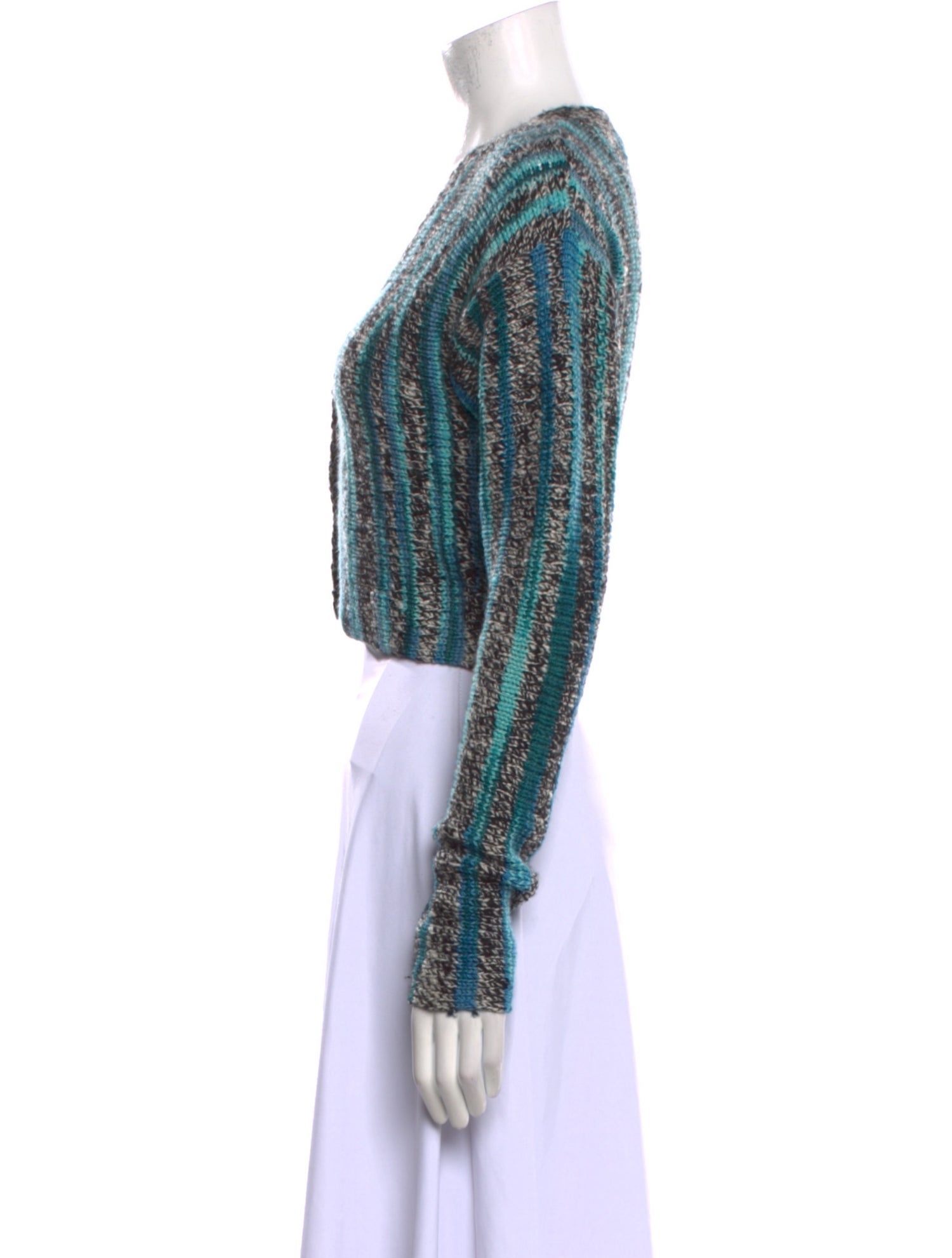 The Elder Statesman Cashmere Printed Sweater