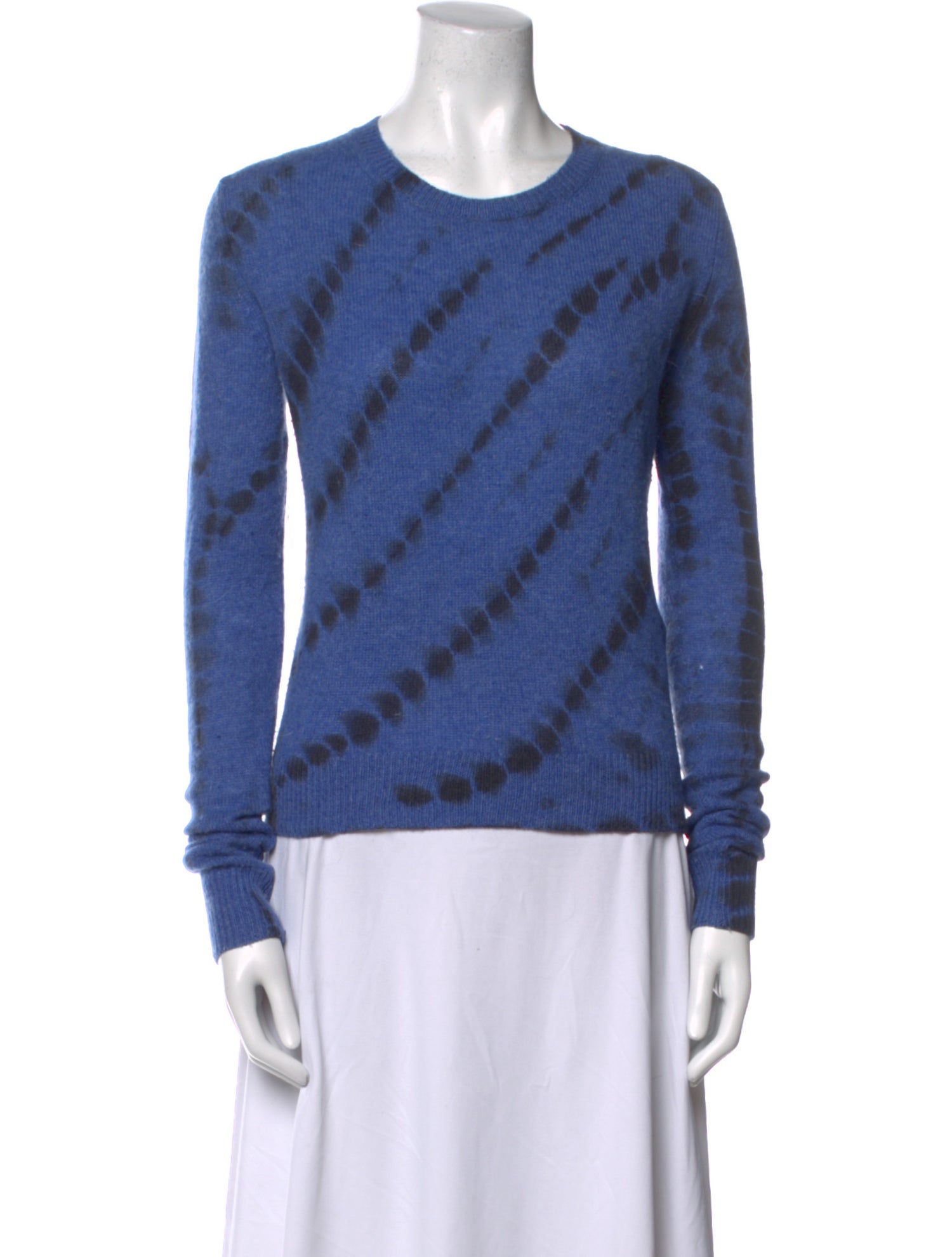 The Elder Statesman Cashmere Tie-Dye Print Sweater