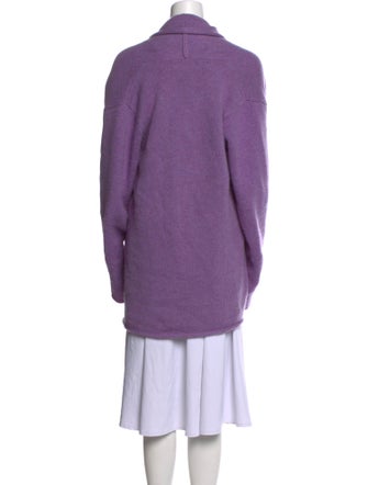 The Elder Statesman Cashmere Open Front Sweater