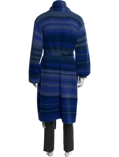 The Elder Statesman Cashmere Plaid Print Cardigan