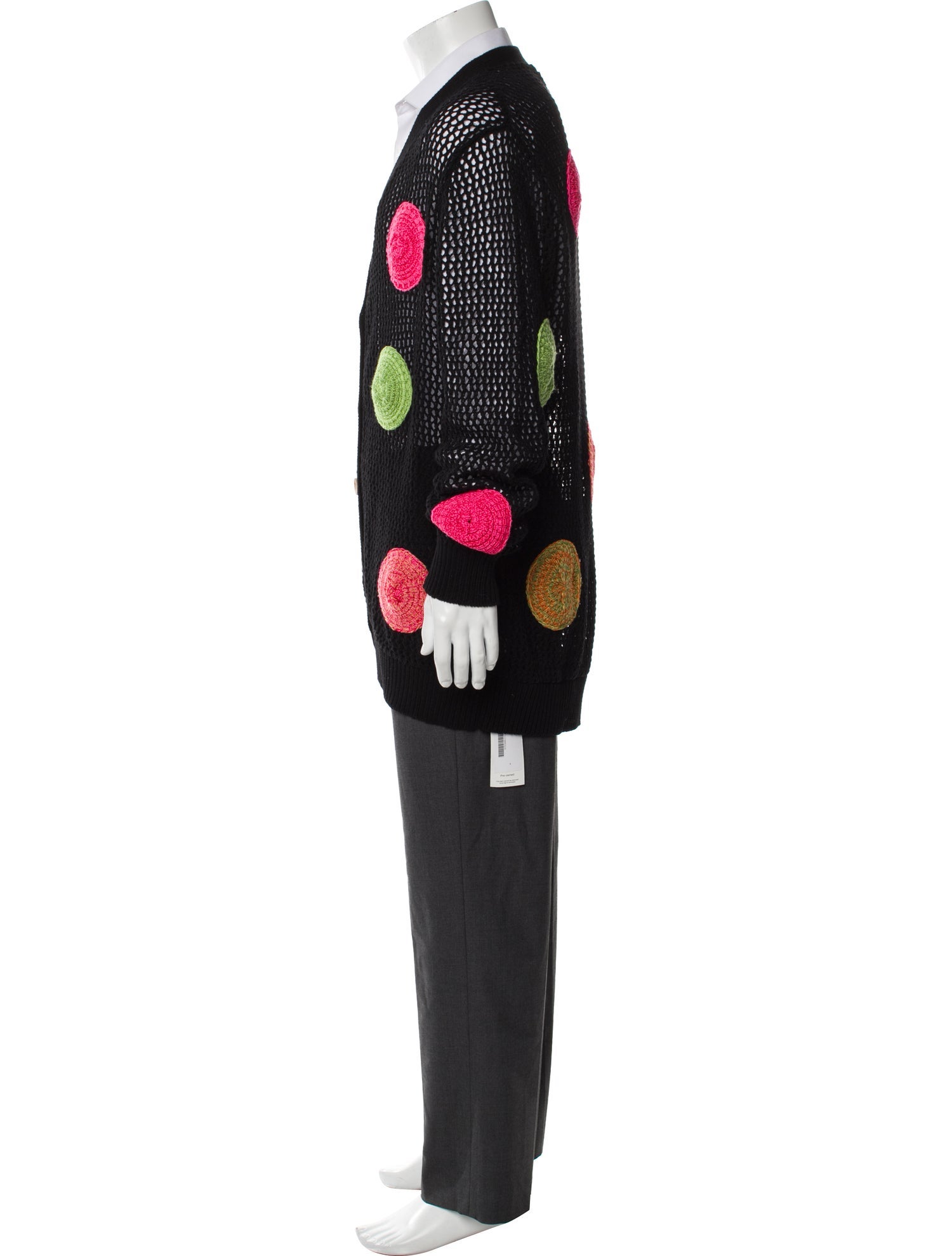 The Elder Statesman Cashmere V-Neck Cardigan w/ Tags