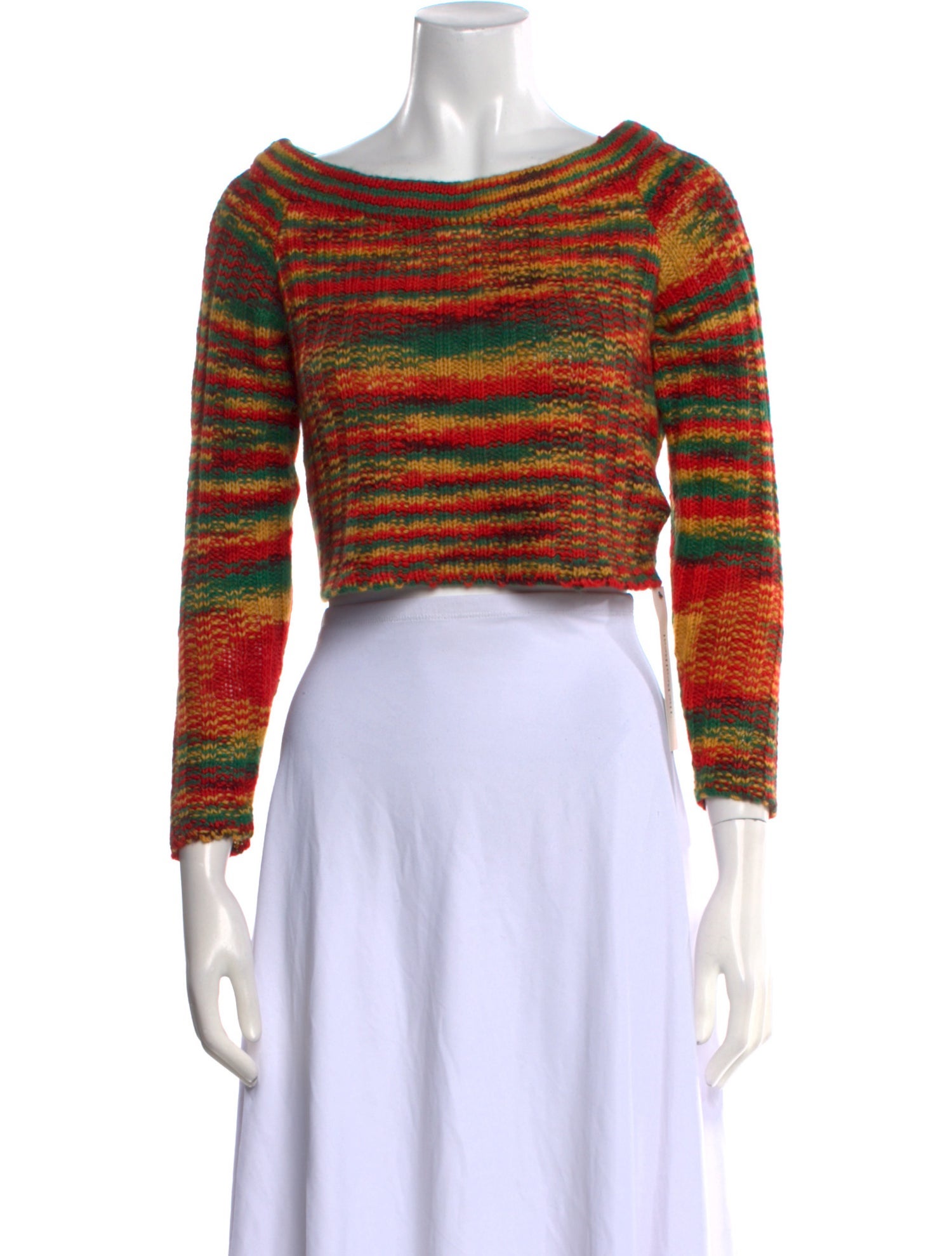 The Elder Statesman Cashmere Striped Sweater