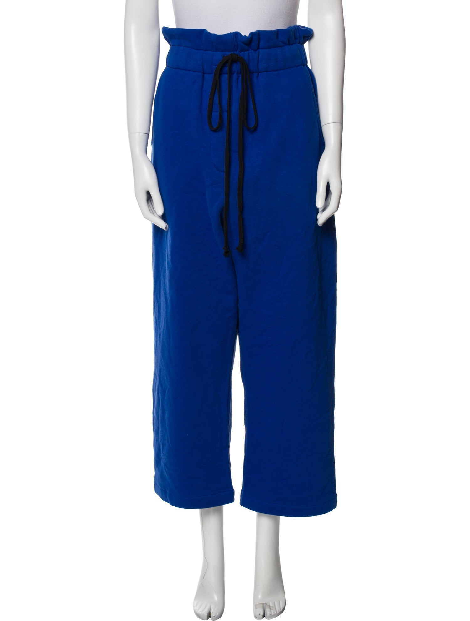 The Elder Statesman Ruffle Embellishment Sweatpants